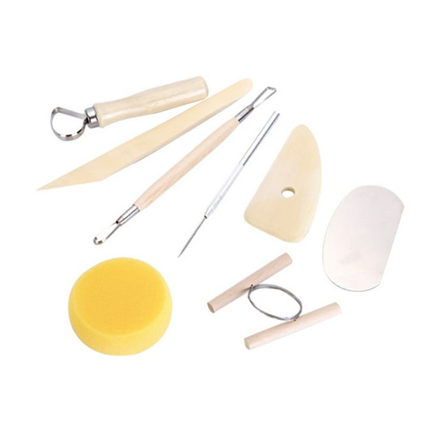 8Pcs Pottery Clay Ceramics Molding Carving Sculpting Molding Pottery Tool Sets 8Pcs Pottery Clay Ceramics Molding Carving Sculpting Molding Pottery Tool Sets